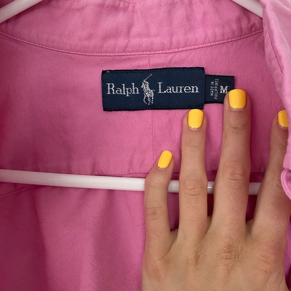 Cropped Ralph Lauren Button Up - Picture 2 of 2